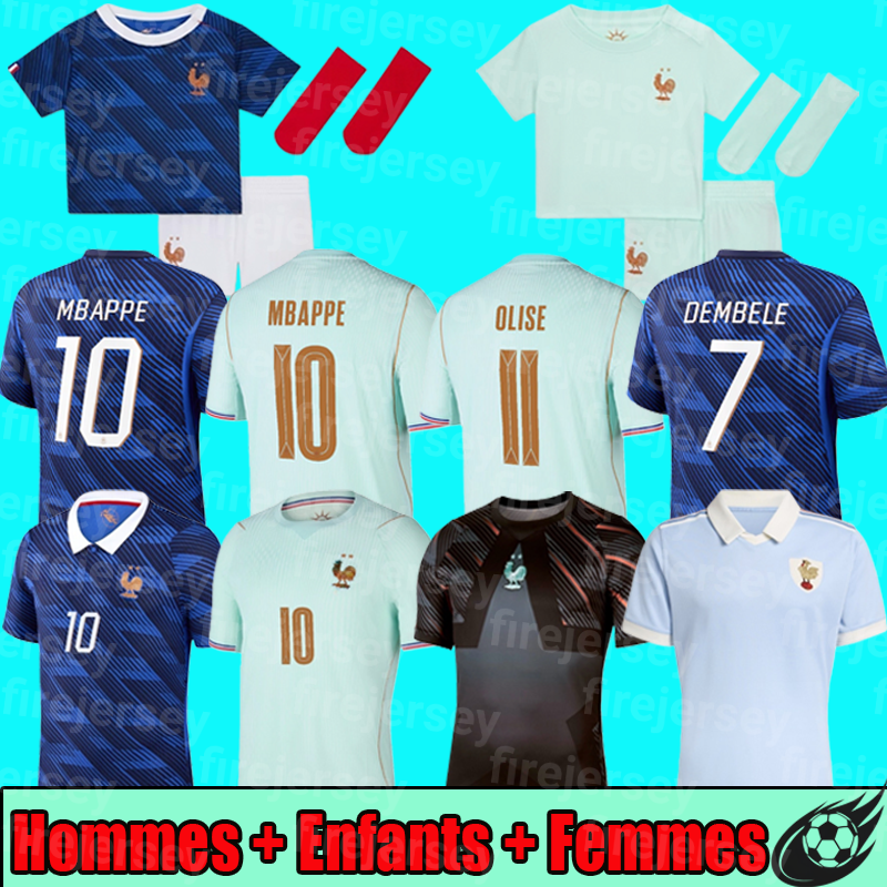 maillot france 2026 HOMMES ENFANTS FRENCH MBAPPE france jerseys KANTE GIROUD GRIEZMANN Maillot De Foot Equipe Maillots Kids Football Shirt fr an cejersey 2026 2027