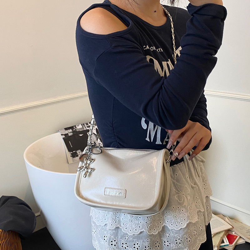 Super Hot for Women 2025 New Spring Summer Fashion Trendy Chain Crossbody Versatile Handheld Small Square Bag