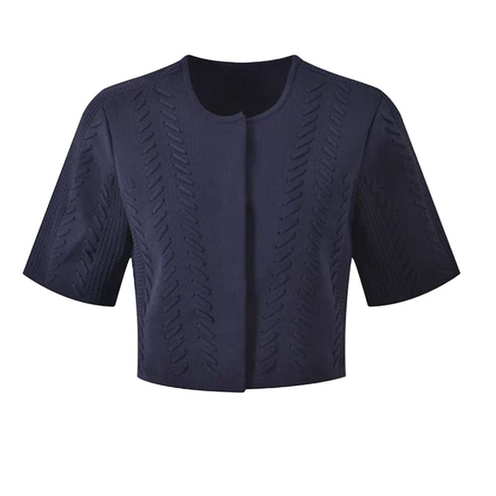 2026 elegant and exquisite high-end women's A1 summer French design waist tied knitted vest dress+cardigan wool sweater