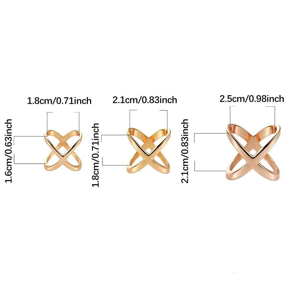 1pc Modern X-Shaped Hollow-Out Scarf & Shawl Clip, Coat Belt Buckle, Blouse Knot, Minimalist Clothing Accessory