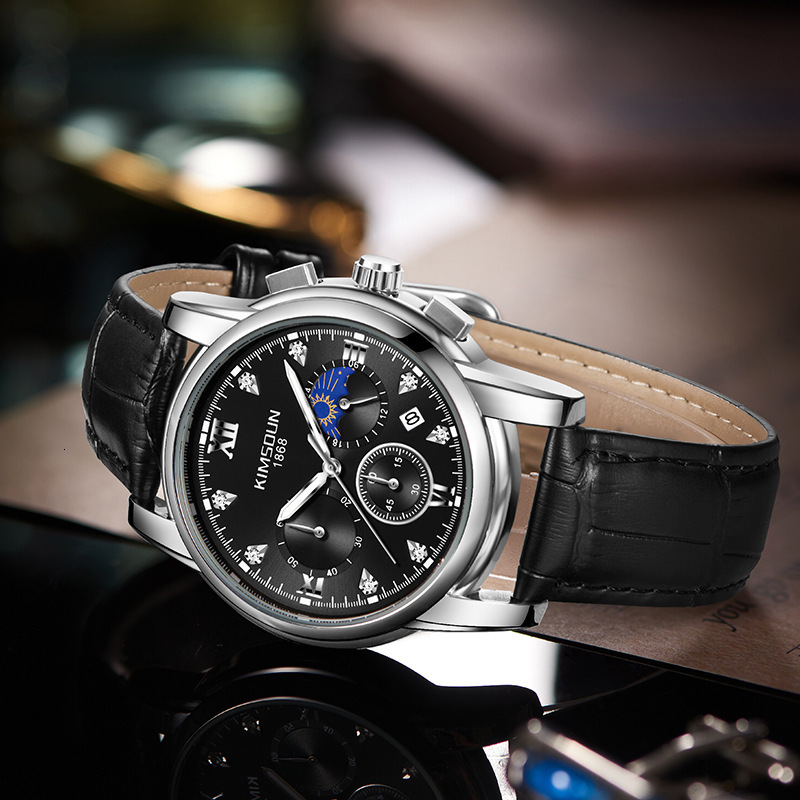 Watches Men Designer Luxury Stainless Steel Watch Band Reloj De Lujo Fashion Elegant Sports Reloj Hombre Homme Montre De Luxe