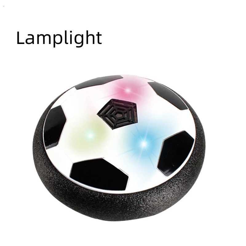 Soccer Kids Toy USB Rechargeable Hover Ball Colored LED Lights for Kid Gifts Gliding Air Cushion Floating Kids Soccer GameT260330