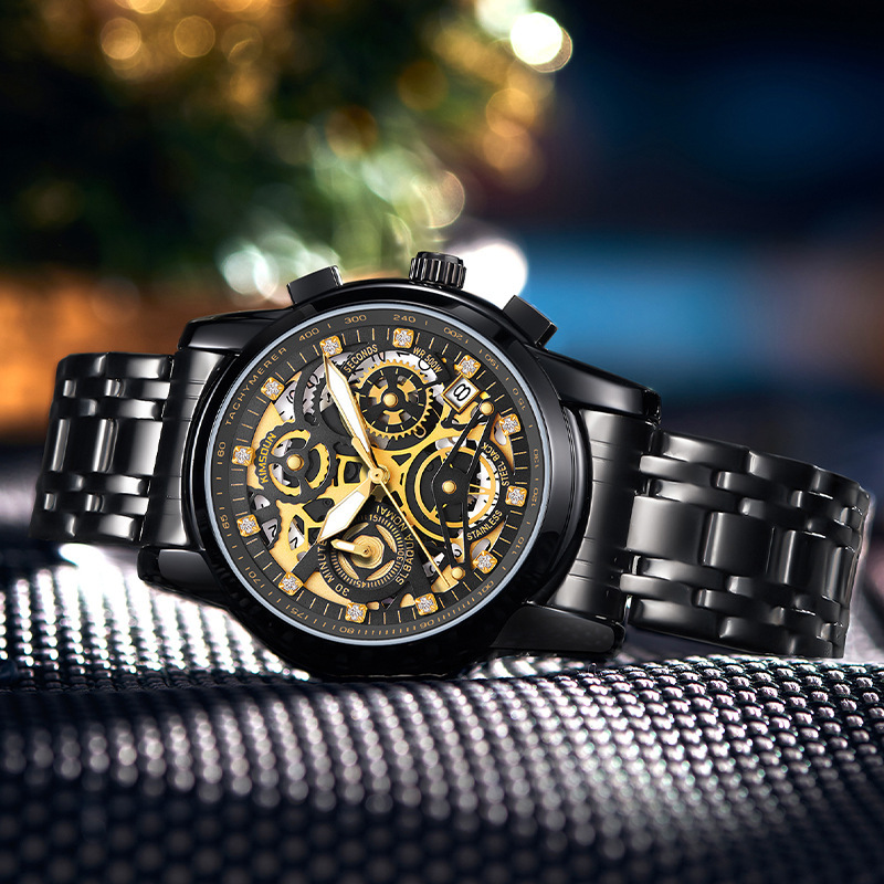 Watches Men Designer Luxury Luxury Chic Quartz Horloge Wristwatch Modern Reloj De Lujo Daily Wear Diving Reloj Hombre Homme Montre De Luxe