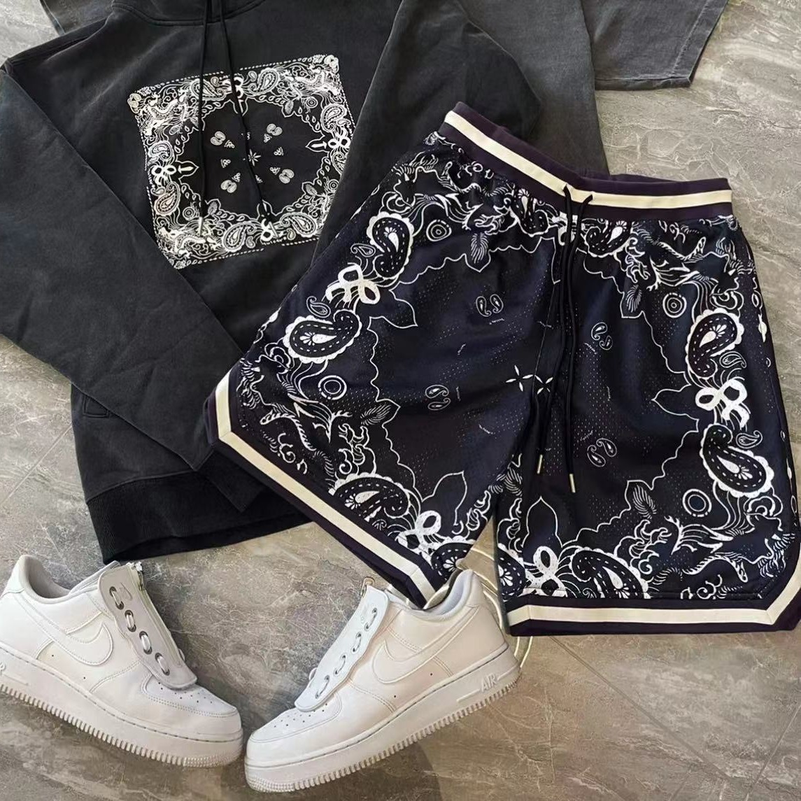 Knee-High Sportswear: Stylish American Design Quick Dry Casual Shorts Perfect For Gym Use