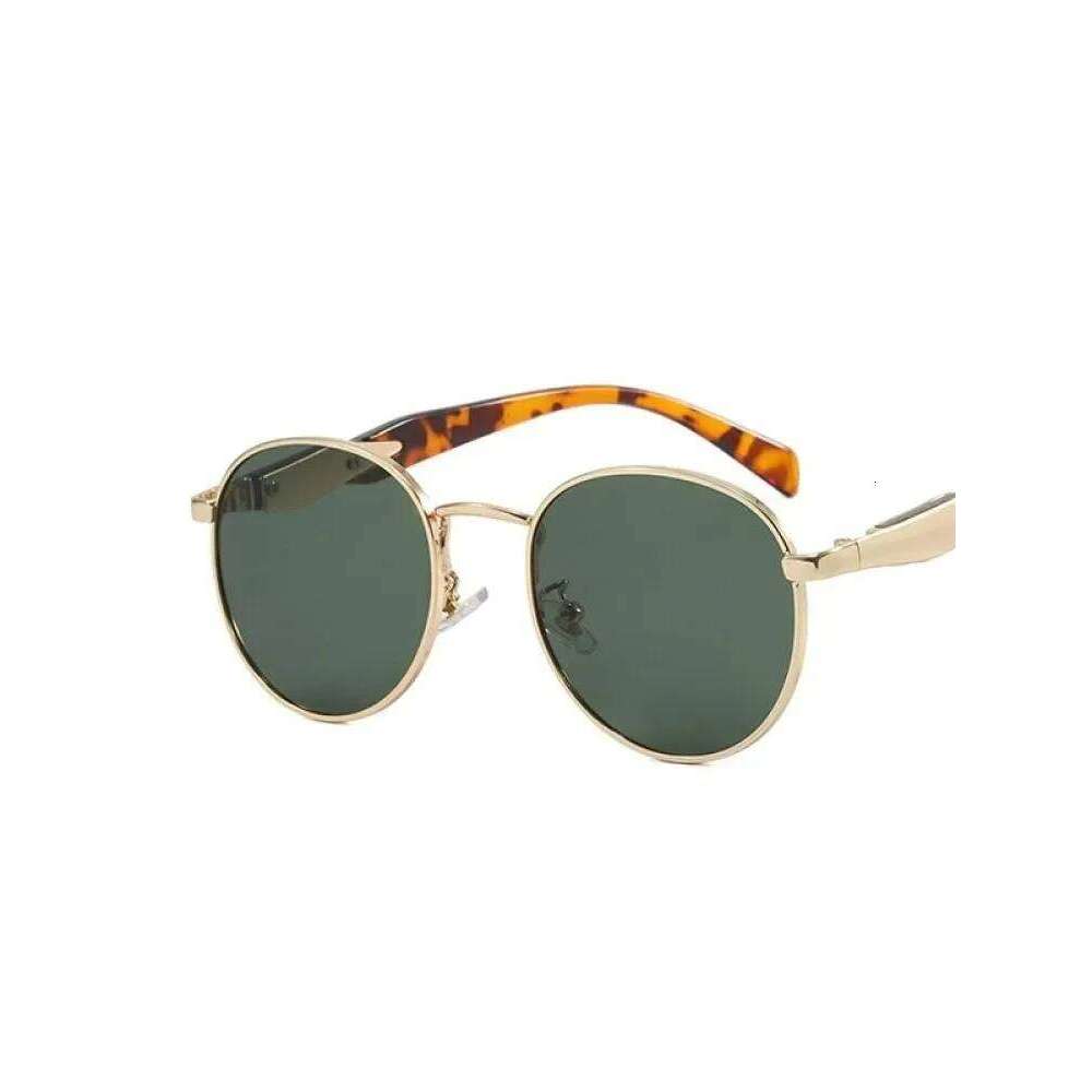 Vintage Round Metal Sunglasses Women New Fashion Retro Sun Glasses Female Brand Designer Ins Trendy Eyewear Male UV400 26Y0330