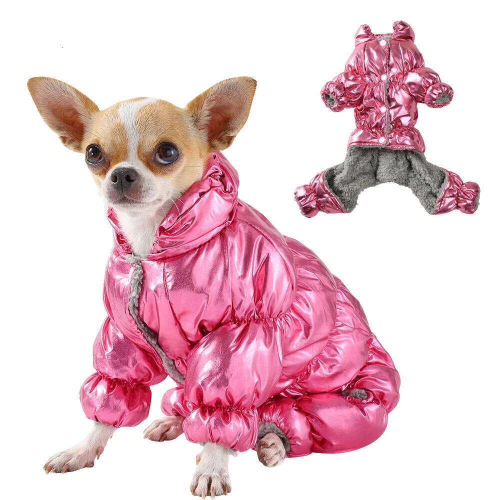 Hiking Pet Dog Jacket Coat For Small Medium Dogs Winter Waterproof Puppy Jumpsuit Cat Warm Clothes French Bulldog Pug Clothing