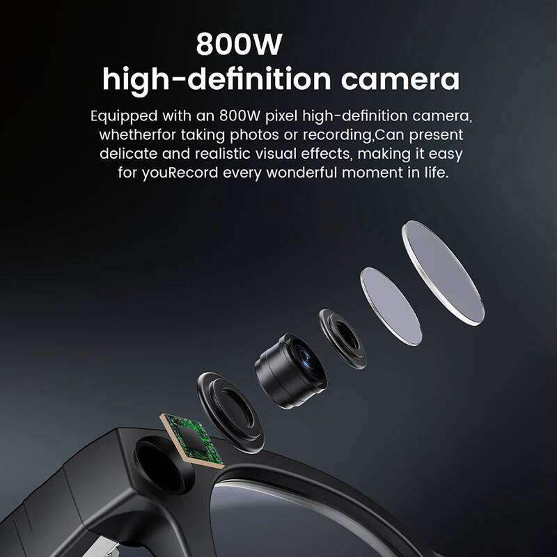 E02c Smart HD Photo Video Record Openai Real-Time Translation Touch Photochromic Lenses Bluetooth Call Music Glasses - view 6