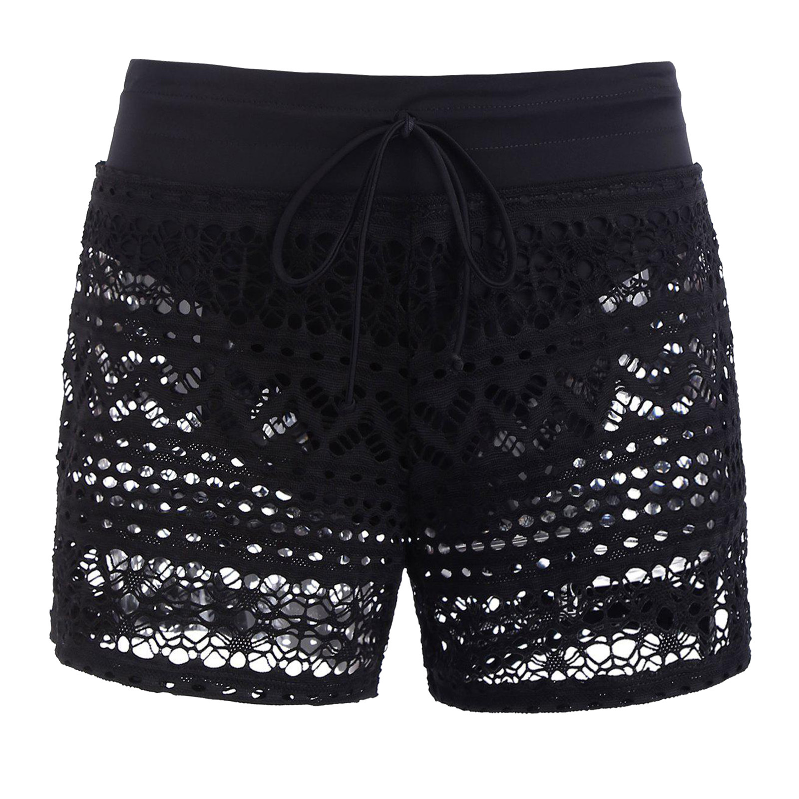 Free Shipping High Value 2026 Lanxi New Women, Unique European and American Style Lace Split Shorts for Women