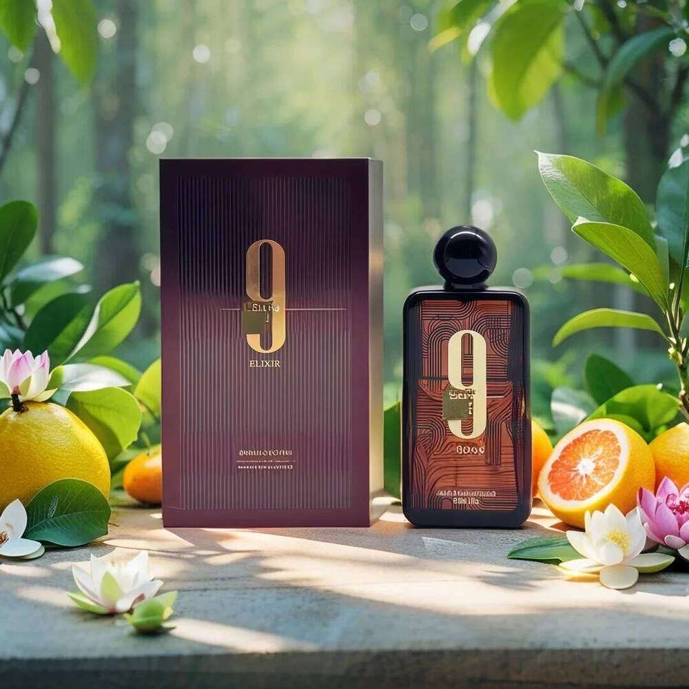 Brown 9PM Elixir Unisex Extrait de Parfum, 3.4 Fl. Oz Long-lasting fragrance suitable for everyday use Valentine's Day gifts 26Y0330