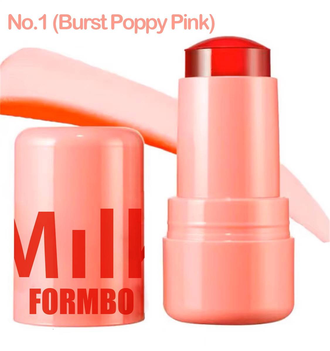 Original Milk Makeup Blush Stick Cooling Water Jelly Tint Jelly Blush Stick Watercolor Multi-Use Matte Blush Lip Tinted Makeup 240624