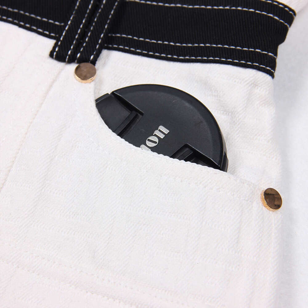 Summer designer's fashionable and high-quality new slim fit jacquard denim sleeveless rivet X21 women's dress