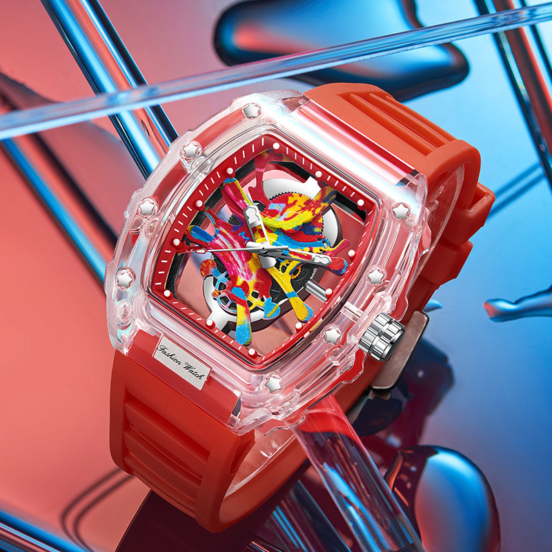 Watches Men Designer Fashionable Sporty Casual Shock Diamond Luxury Luxury Daily Wear Cycling Reloj Hombre Homme Montre De Luxe