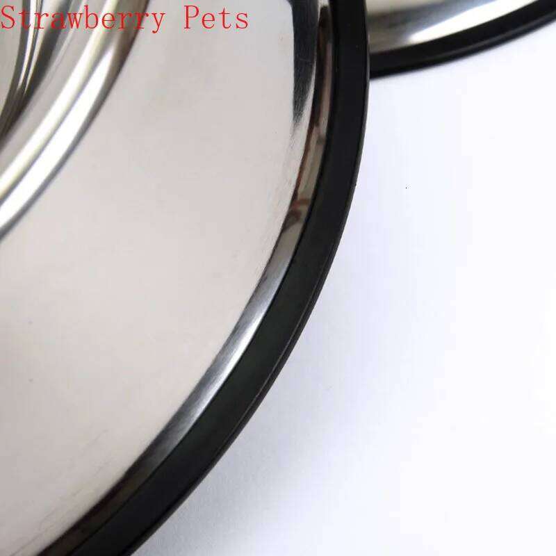 Stainless Steel Storage Container Dog Food Water Bottle Pet Bowl Feeder Dish for Small Large Dogs Cats 26W0330