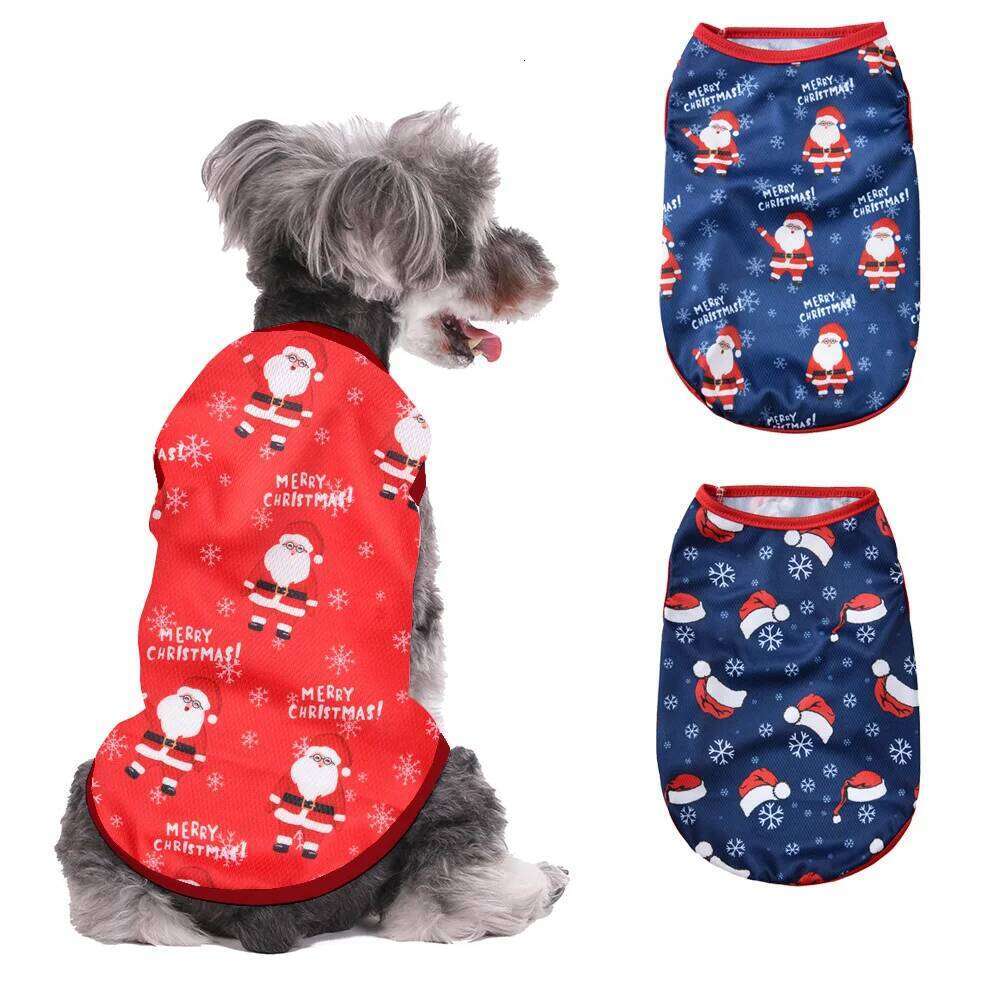 Cute Vest For Small Medium Dogs Christmas Pet Dog Cosplay Costume Funny Party Dressed Up Chihuahua Bulldog Jacket Outfits