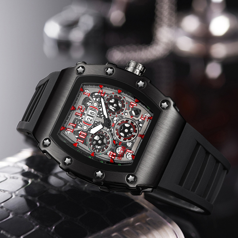 Watches Men Designer Wristwatch Vintage Stainless Steel Watch Band Sports Running Reloj Hombre Homme Montre De Luxe