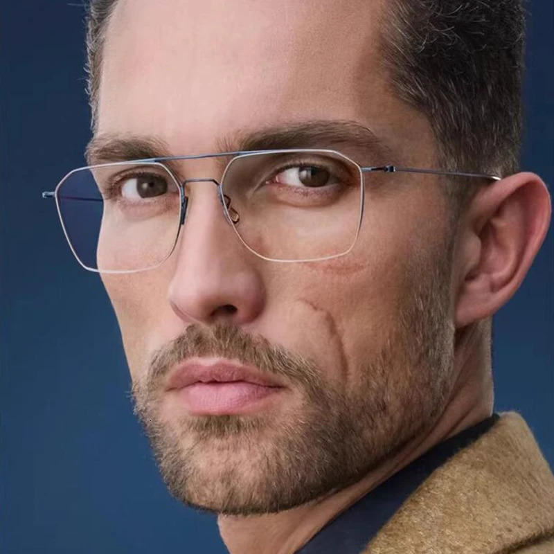 5517 Ultra light Glasses Frame Men Retro square Eyeglasses Woman Eyewear Myopia Optical Prescription spectacle 260317