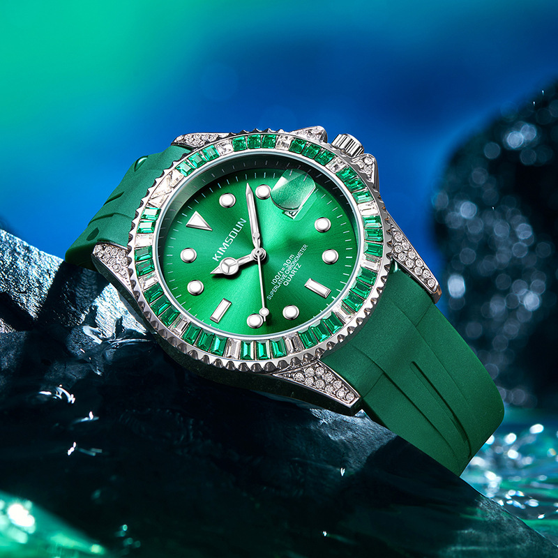 Watches Men Designer Waterproof Elegant Chic Modern Horloge Diamond Luxury Daily Wear Swimming Reloj Hombre Homme Montre De Luxe