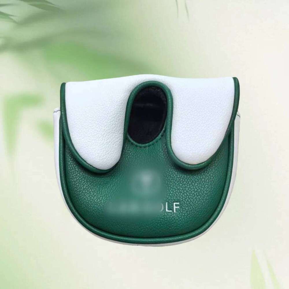Df3 Golf Cartoon Design Putter Pu Material Embroidery Craftsmanship Magnetic Closure High-End Club Cover 26Y0330