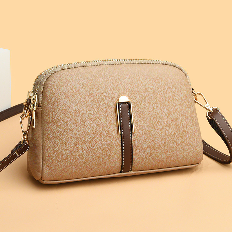 Fashionable and trendy simple shell Korean version, high-quality mommy bag, versatile for daily commuting, coin purse, crossbody bag
