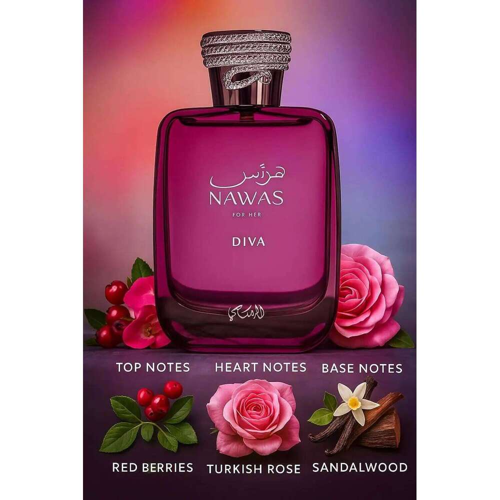 RASASI Hawas Diva Eau de Parfum For Women 3.38 Fl Oz 26Y0330