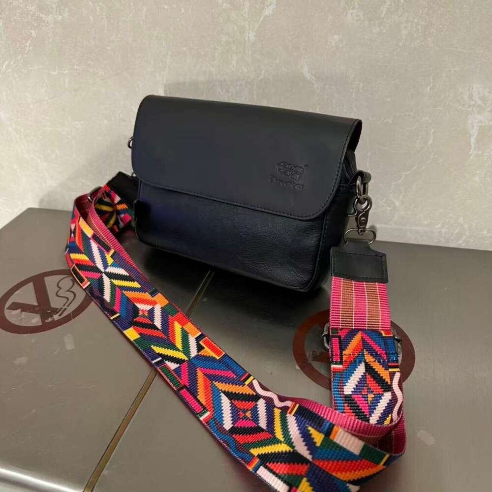 New Trendy Men S Crossbody Bag With Ribbon Casual Shoulder Versatile Street Ethnic Style Small Bag Mobile Phone Backpack High Quality Luxury Bag