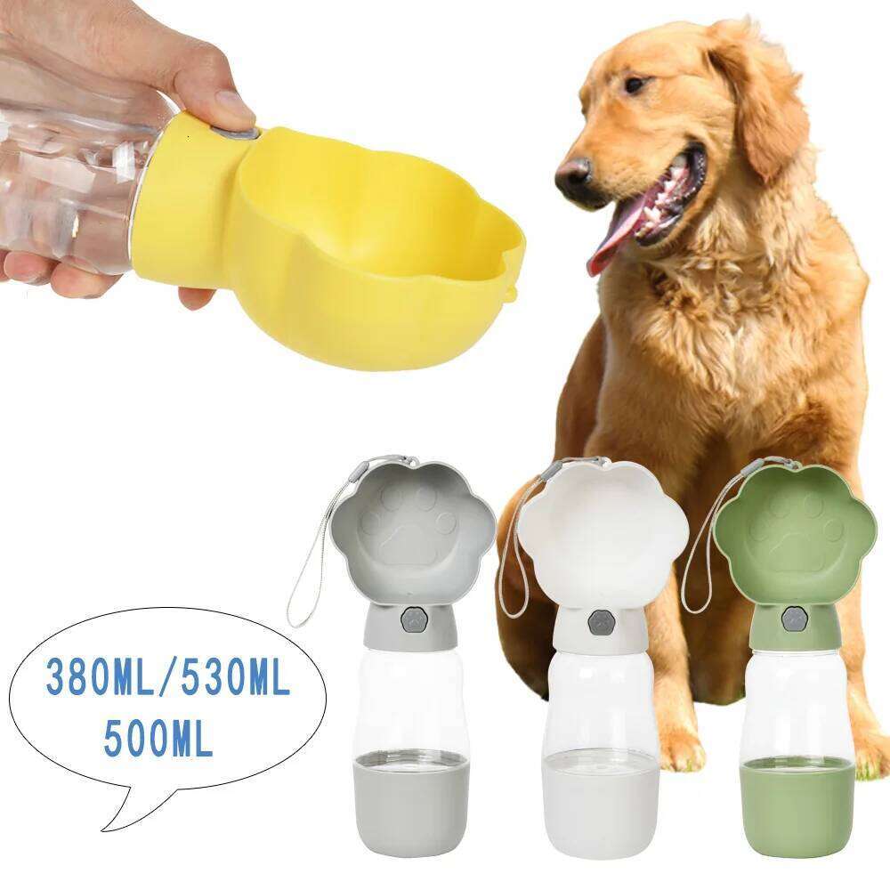 Dog Water Bottle for Small Medium Big Dogs Cats Hiking Puppy Portable Leakproof Drinking Bowls Golden Retriever Pug Pet Supplies