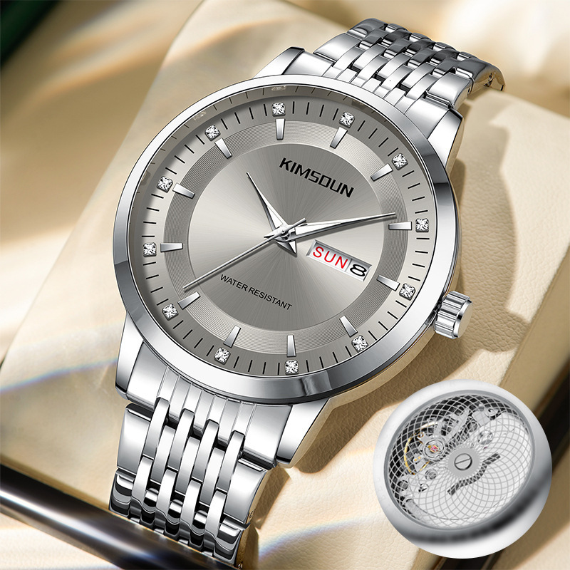 Watches Men Designer Vintage Fashionable Stainless Steel Watch Band Wristwatch Fashion Luxury Luxury Formal Occasions Swimming Reloj Hombre Homme Mont