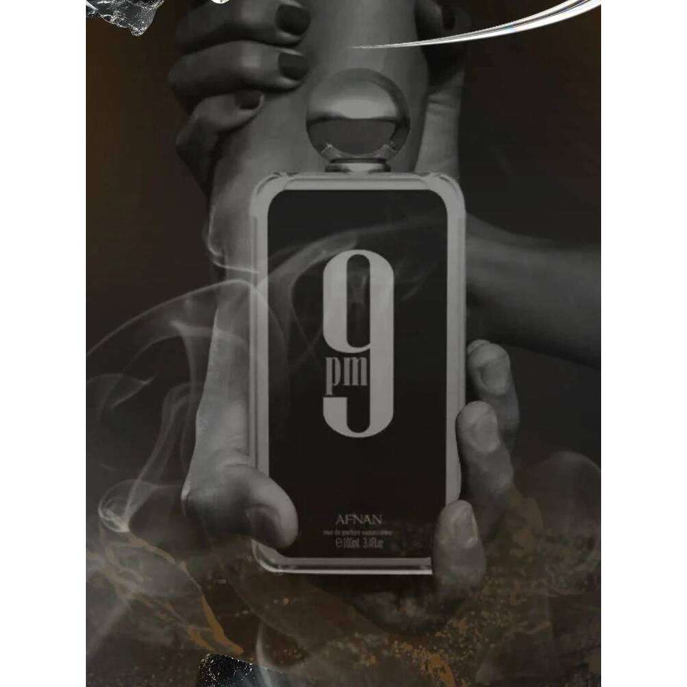 9PM Eau De Parfum for Men Spicy Scent with Bergamot Cinnamon Amber Vanilla Long Lasting Cologne Bold Masculine Fragrance 26Y0330