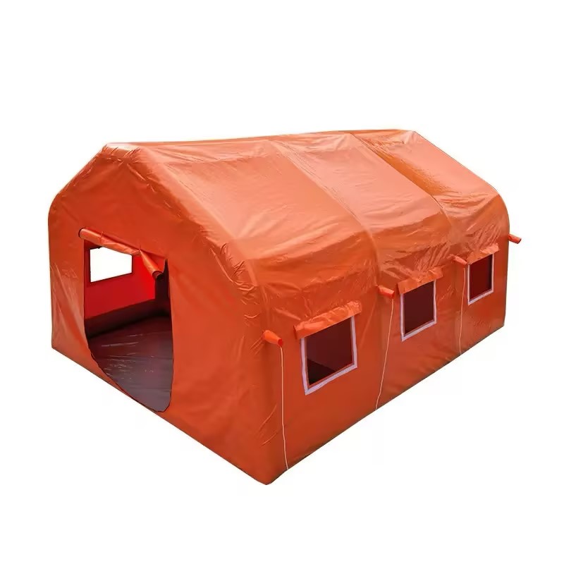 Emergency Response Equipment: Durable, Waterproof Decon Tent with Rapid Deployment Design