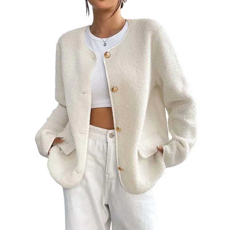 Solid Casual Loose Jacket Coats For Women 2026 Winter Vintage Womens Jackets Overcoat Autumn Female Coat Outerwears TopsT260328