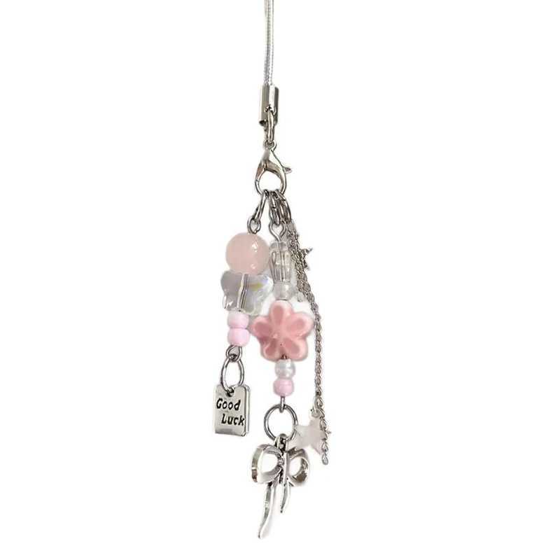 Y2K Delicate Bow Star Heart Keychain Bag Charm Creative Ins Camera Phone Lanyard Bag Decoration Kpop Accessories Gift Z260330