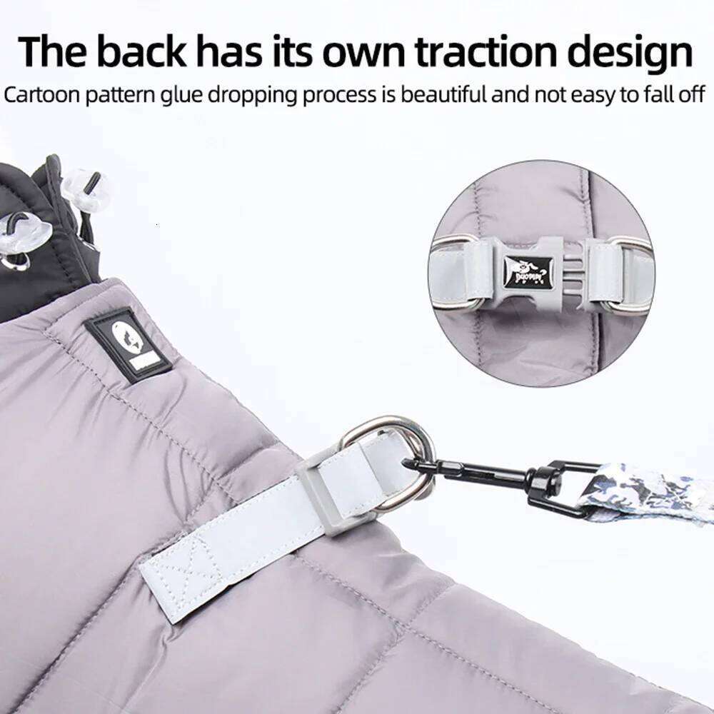Chinese Embroidery Down Jacket Winter Warm Dog Clothes For Small Dogs Puppy Coat Waterproof Pet Vest French Bulldog Costumes Chihuahua Jumpsuit