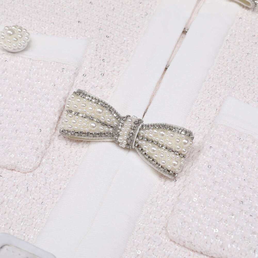 Spring and Autumn New Designer Beaded Belt Slimming Top Knitted Shirt, e22 Women's Skirt 2026