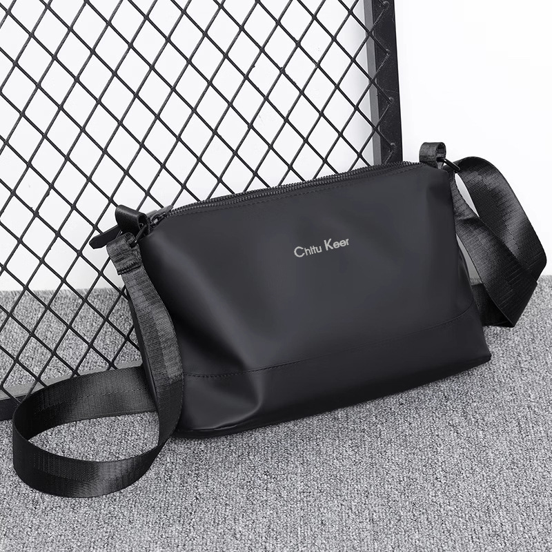 New Fashion Trend Single Shoulder Simple Versatile Casual Crossbody Bag Men's Portable Niche Waterproof Backpack