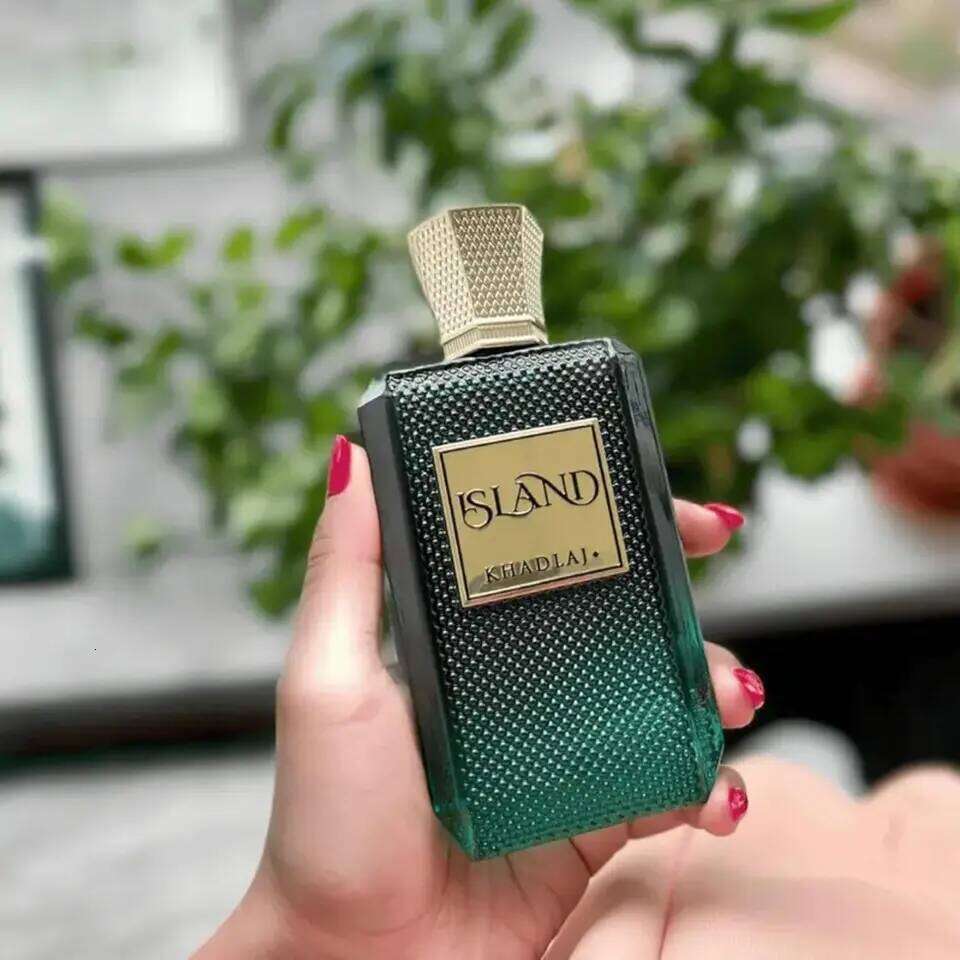 Khadlaj Island Unisex Extrait De Parfum Spray 3.4 Oz - Long-Lasting Fragrance for Men And Women 26Y0330