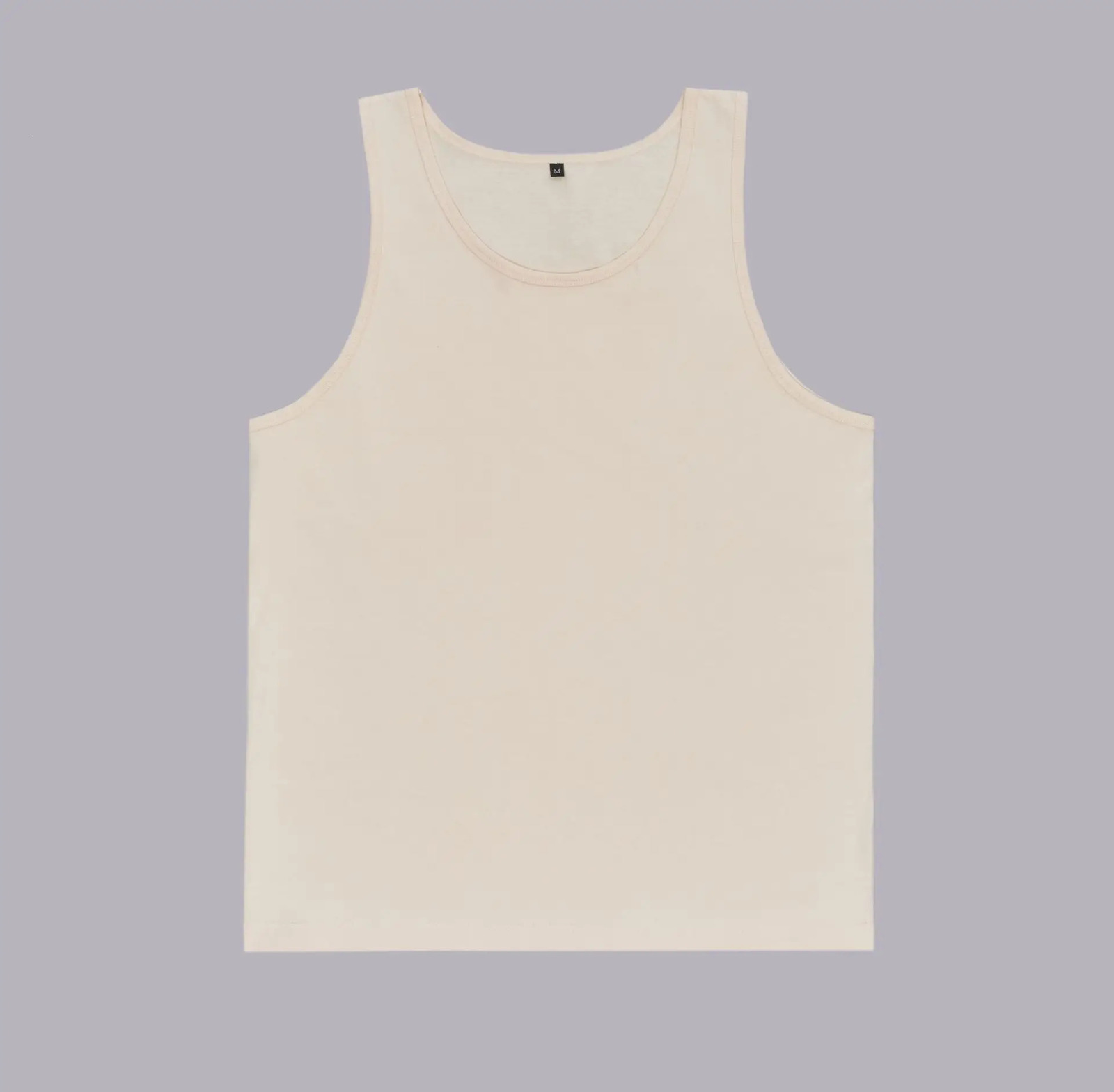 230g Mens 100 Cotton Singlet For Summer High Quality Quick Dry Fitness Tank Top Customized Blank Sports Training Tops 260312