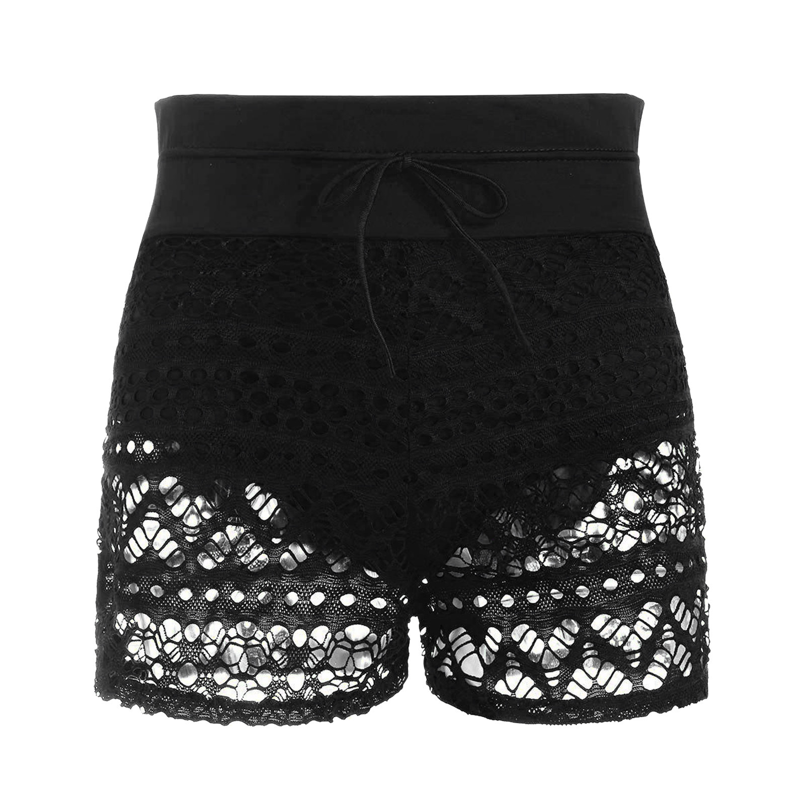 Free Shipping High Value 2026 Lanxi New Women, Unique European and American Style Lace Split Shorts for Women