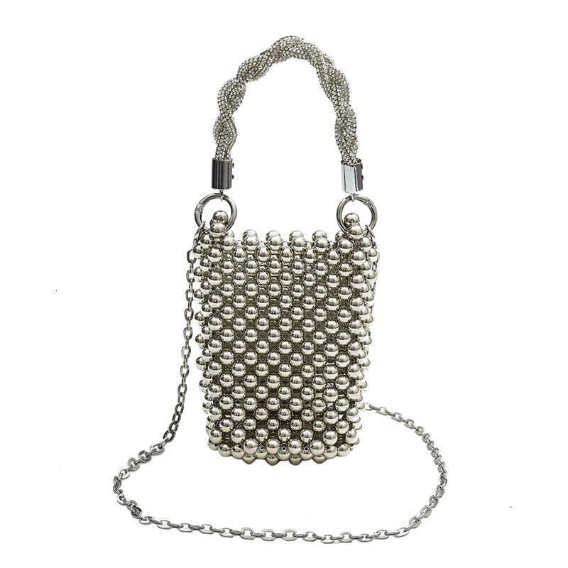 Women's new beaded mobile phone fashionable and versatile shoulder bag, crossbody handbag, classic backpack
