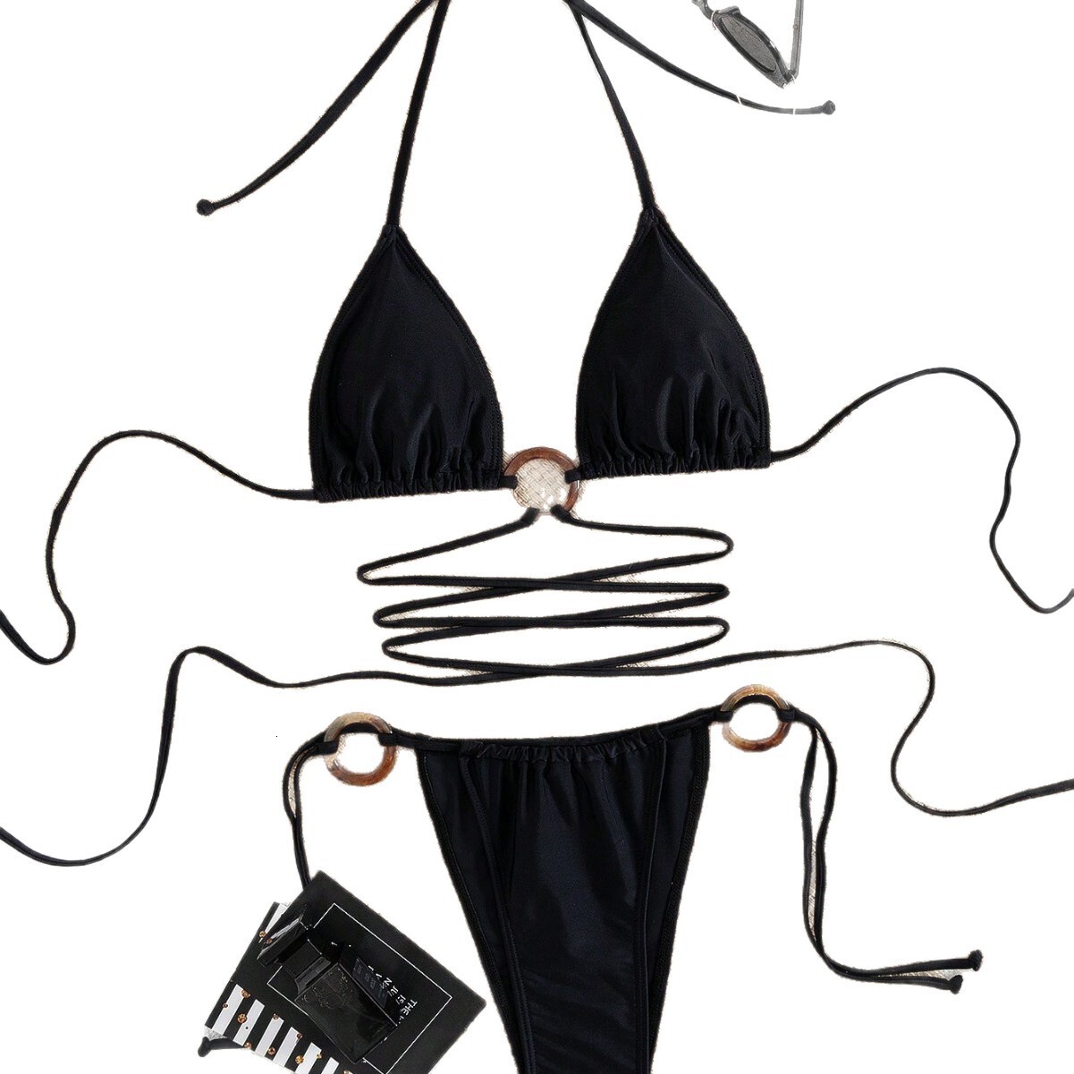 2026 New Sexy Bikini Strap Two-Piece Swimsuit for Women