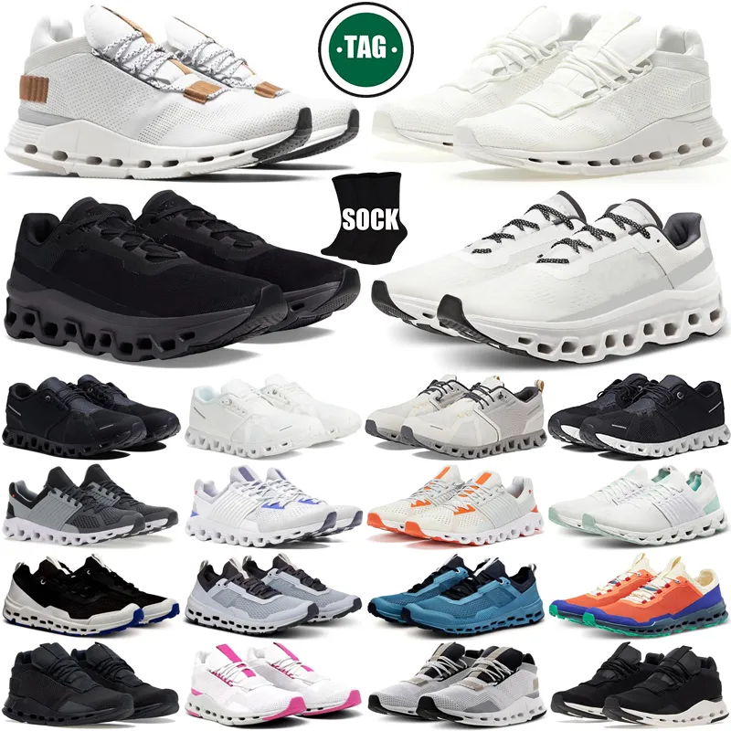2026 Designer Cloudes Nova Pearl White Women Running Shoes Platform Sneakers Designer Run Nova Form Pink Monster Shoe Trainers 5 Runner X3 Size 36-45