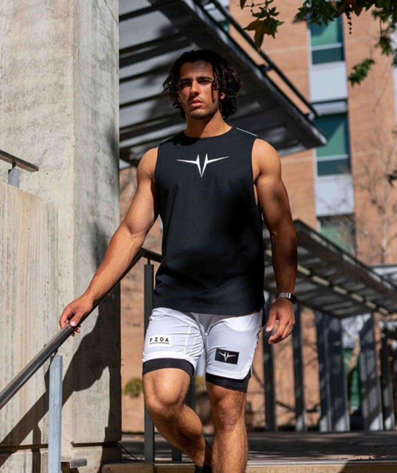 Sports vest and shorts set, basketball training wear, breathable and quick-drying