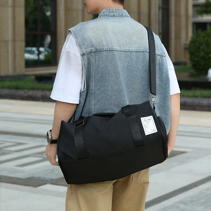 2025 New Model Large Capacity Dry-Wet Separation Sports Men's Gym Handbag Business Trip Luggage Travel Bag