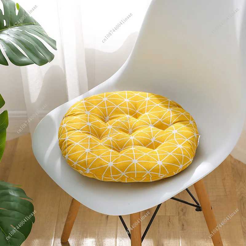Round Cushion Office Chair Cushion Tatami Meditation Cushion Sofa Throw Pillows Yoga Floor Mat 30/40/45CM Decor Seat Cushion H260330 - view 7