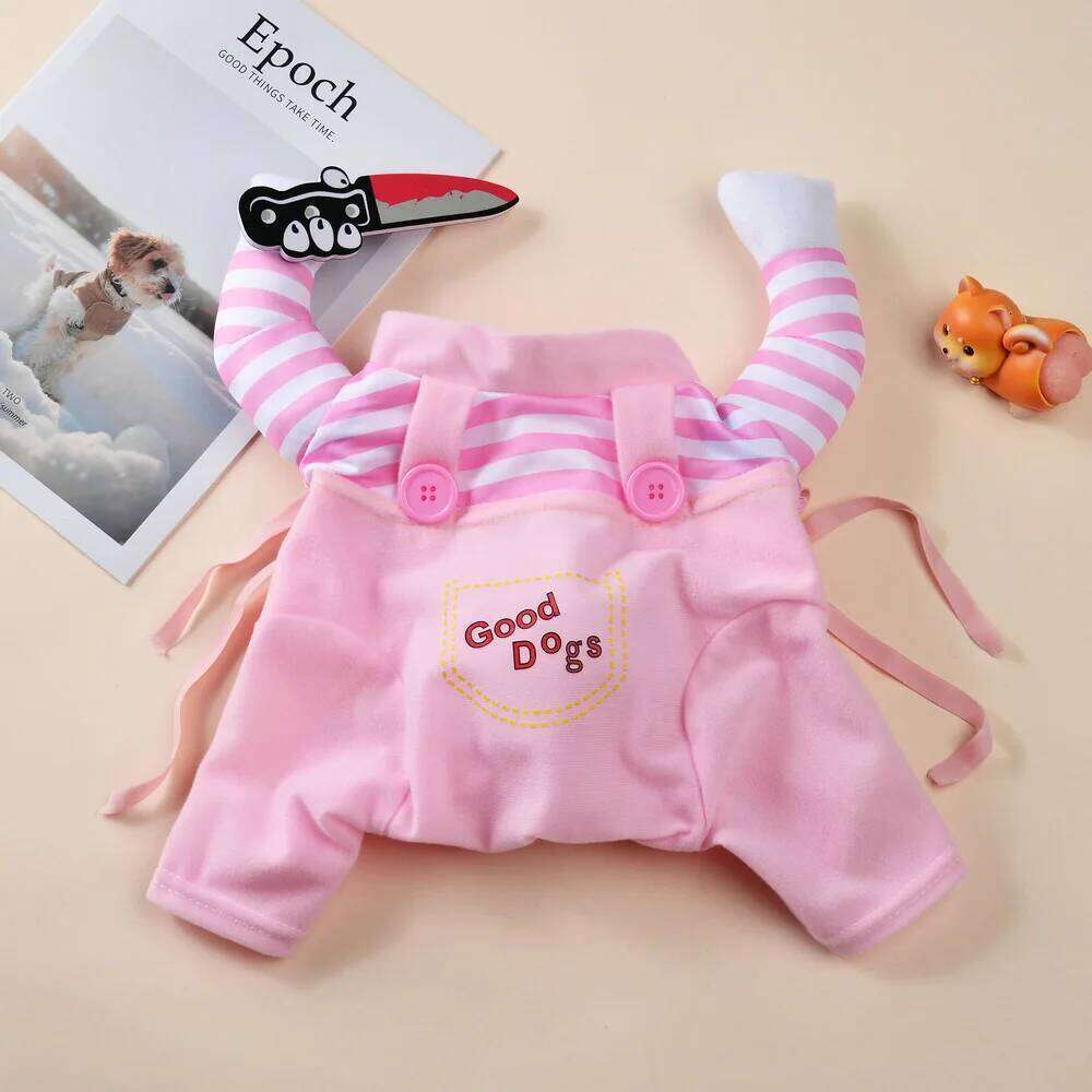 Cute Cat Cosplay Costume For Small Medium Cats Dogs Halloween Party Dress Up Kitten Outfits Funny Dog Clothing Sphynx Pet Jacket