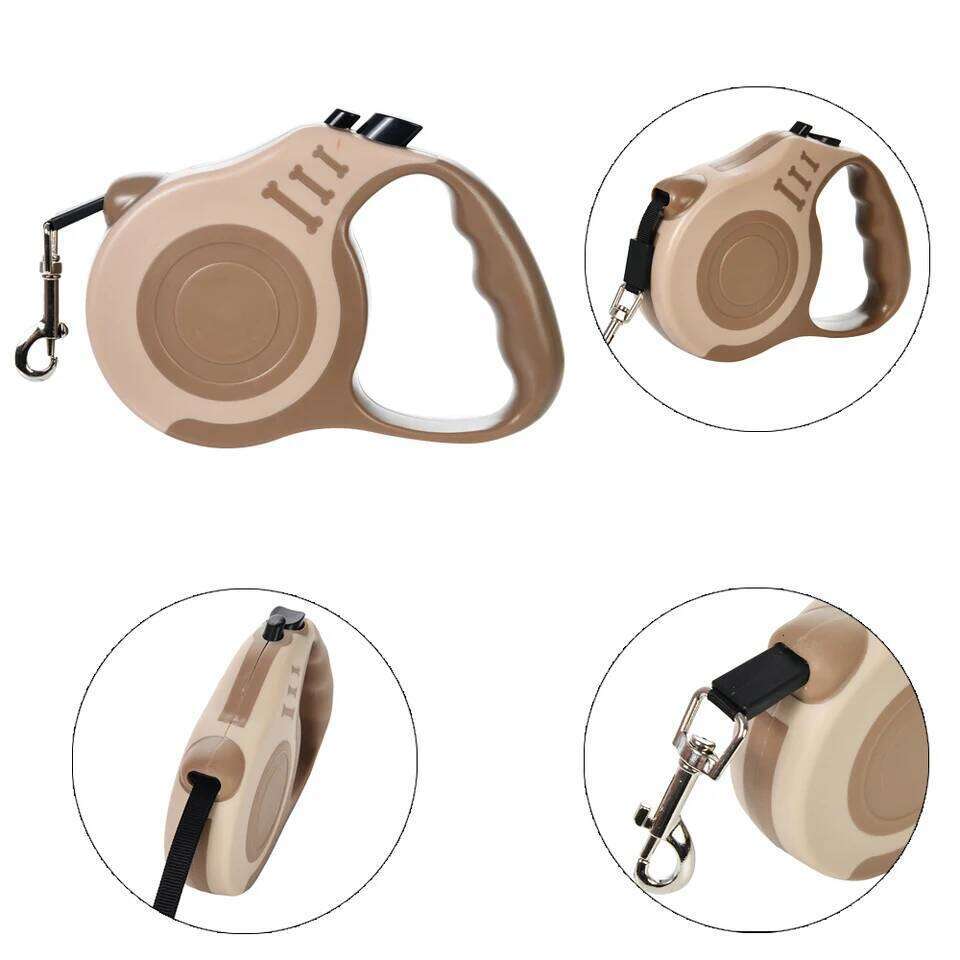 Pet Dog Leash For Small Medium Big Dogs Cat 3M 5M Retractable Outdoor Running Automatic Extending Puppy Belt Chihuahua Supplies