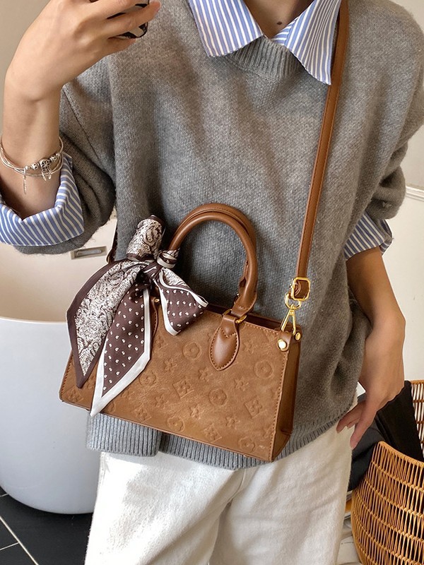 Luxury bag 2026 Vintage Classic Crossbody Bag, Premium Quality Versatile Shoulder Purse, Chic Unique Top Handle Handbag - view 4