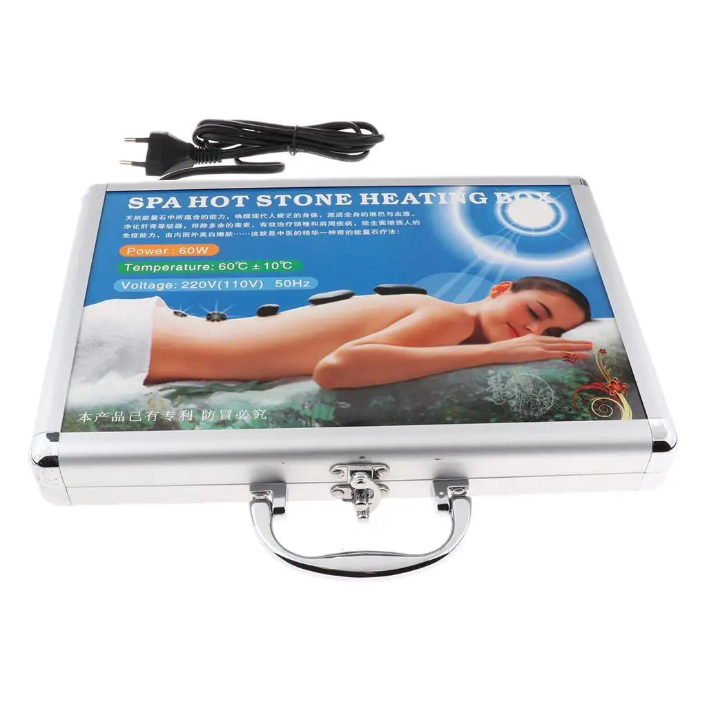 Stone Warmer Heating Box Massage Stone Heater Case EU Plug 260316