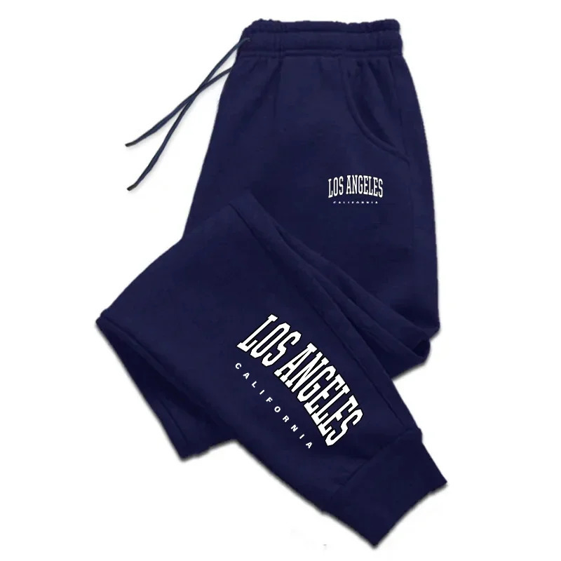 Los Angeles Womens Mens Sweatpants Elastic waist Casual Outdoors Jogging Pants High Quality Fashion Versatile Sport Trousers 260330