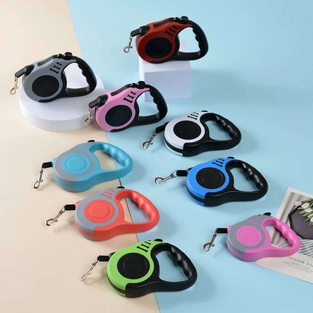 Pet Dog 3m 5m Hiking Outdoor Automatic Extending Leash For Small Large Dogs Retractable Cat Rope Chihuahua Pug Supplies