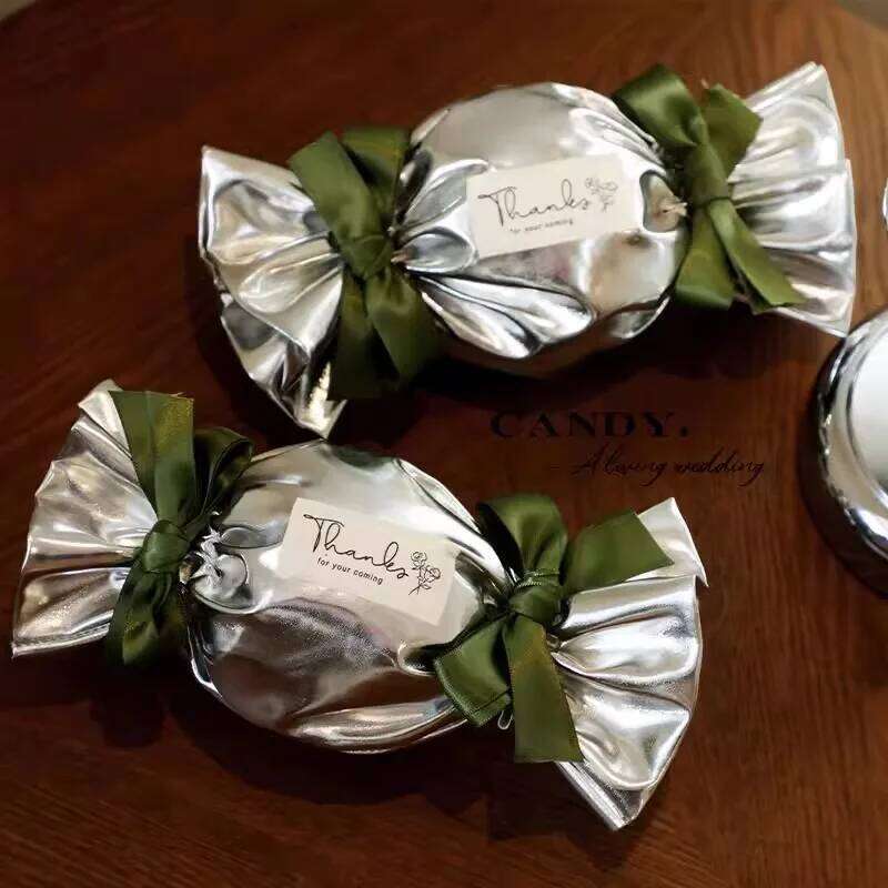 Chinese Embroidery 10/20Pcs Premium Wedding Candy Box Baby Shower Favors Gift Bag Packaging Guest Party Supplies
